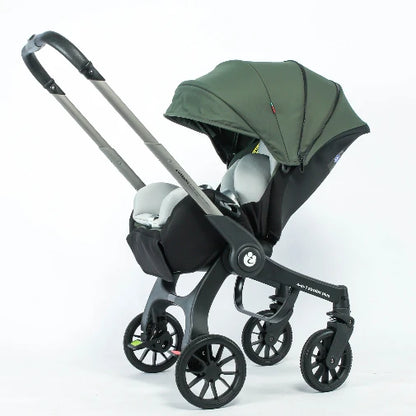 New baby stroller 4in1 Multifunctional newborn baby carriage 3in1 stroller Foldable Basket type seat