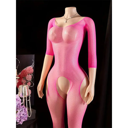 Couple Sex Bondage Stocking Erotic Crotchless Pantyhose 18+ BDSM Sexual Games Exotic Uniform Lingerie Body Suit Rose Garter Belt