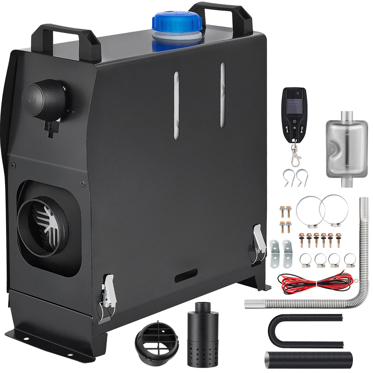 SucceBuy Diesel Heater 5/8KW Diesel Air Heater with Remote Control Low Noise Diesel Parking Heater Fit for RV Truck Camper Van