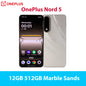New OnePlus Nord 5 Smartphone 5G Snapdragon™ 8s Gen 3 6.83”AMOLED Display 144 Hz 5200mAh 80W SUPERVOOC 50MP Dual Cameras