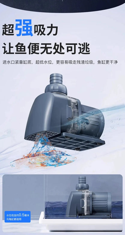 Jebao New Ultra Quiet Water Pump Bluetooth APP Control DEP Series for Fish Tank Aquarium Diving Water Circulation Filter Pumps