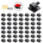 50Pcs Cable Clip Self-Adhesive Cable Organizer Wire Protector Holder For Mouse Headset Wire Storage Desktop Tidy Management Clip