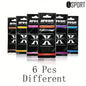 3-60Pcs X Version Car Air Refresher Car Suspension Decoration Home Bathroom Refresher Natural Perfume Car Interior Hanging Paper