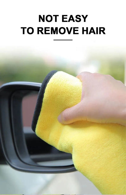 SEAMETAL Large Size Microfiber Towels Car Washing Towel 160x60cm Car Whole Body Cleaning Dry/Wet Dual Use Super Absorbent Rags