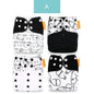 Happyflute New Desig Hot Sale 4Pcs OS Pocket Diaper Washable&Reusable Absorbent Ecological Diaper Cover Adjustable Baby Nappy