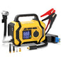 FOWAWU 6000A 26800mAh Jump Starter with Air Compressor,Car Battery Power Bank (ALL Gas/10.0L Diesel), Auto-Shutoff Tire Inflator