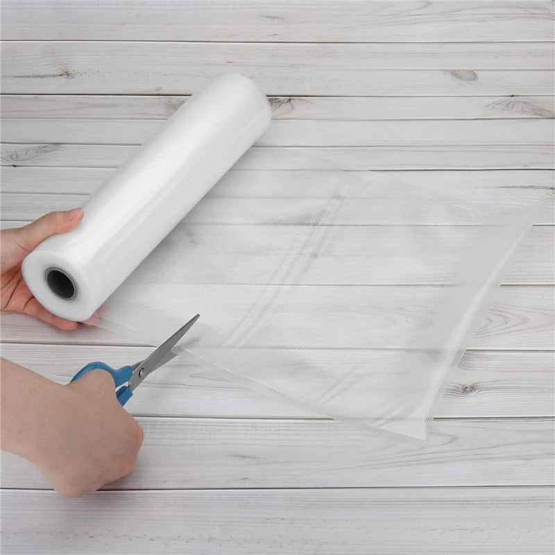 INKBIRD BPA Free Food Storage Bags Sealer Rolls Microwave&Freezer Safe, Great for Vac Storage, Meal Prep and Sous Vide Cooking