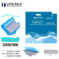 Upsiren 24W/mk 0.75/1.25/1.75mm GPU CPU Heatsink Cooling Conductive Silicone Pad High Quality Original Authentic Thermal Pad