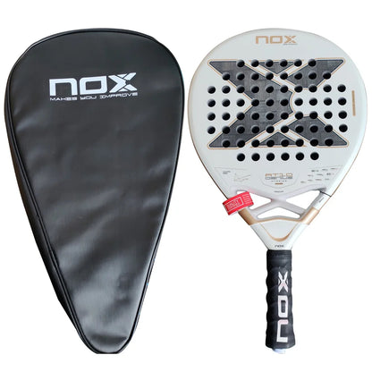 Nox 3D Carbon Fiber Power Racket, Stereo Structure Rebuild Tennis Hit Experience, Immersive Advanced Court, Tech Enabled 2023-26