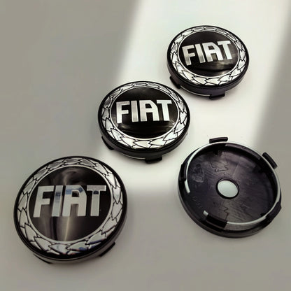 4pcs Fiat 500 Abarth Lancia Car Wheel Center Hub Cap Car Wheel Center Caps Hubcap Cover 60mm