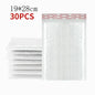 10-50Pcs Bubble Envelopes White Foam Shipping Bags Poly Bubble Mailers Pad Self Seal Packing Bags for Magazine 11cm 15cm 23cm