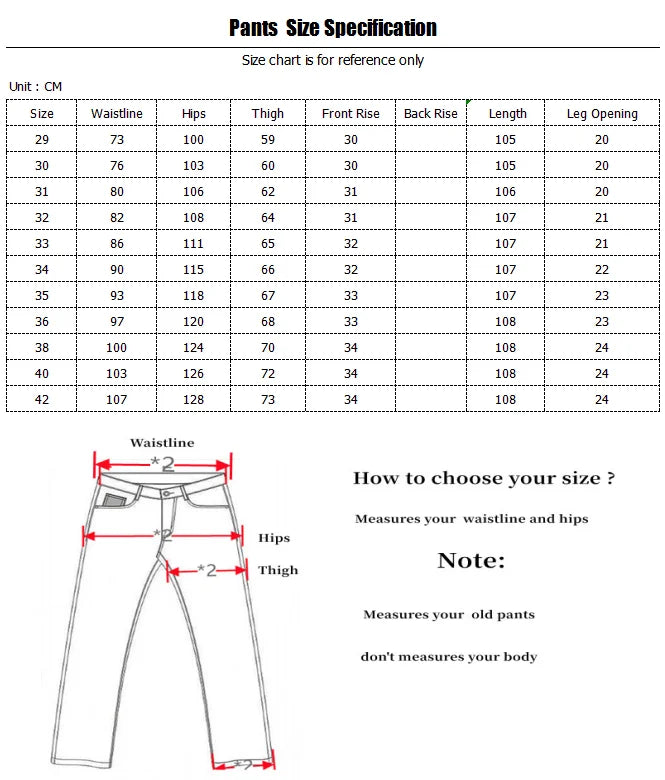 High Waist Denim Jeanse For Men Pants Plus Size 40 42 Fashion Designer Jeans Trousers For Men Street Wear Straight Loose Autumn