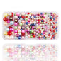 Hand Press Beads Pearl Rivet Set Circular/Irregular Shape Multi-color DIY Jewelry Making Kit with Beads Screw Heads Loose Beads