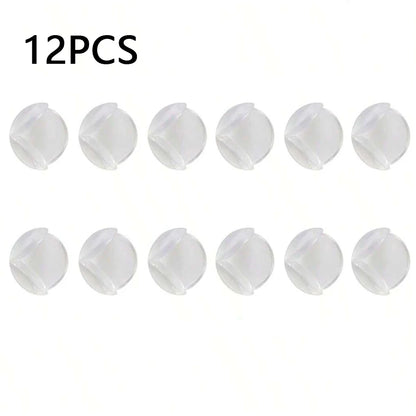 12Pcs Child Baby Safety PVC Protector Table Corner Edge Protection Cover Anticollision Edge & Guards 12Pcs Child Baby Safety PVC