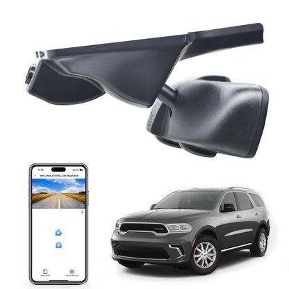 Mangoal Dash Cam 4K For Dodge Durango Dash Car Camera 2016-2026 GPS WiFi & App IMX 335 STARVIS Sensor Plug and Play DashCam