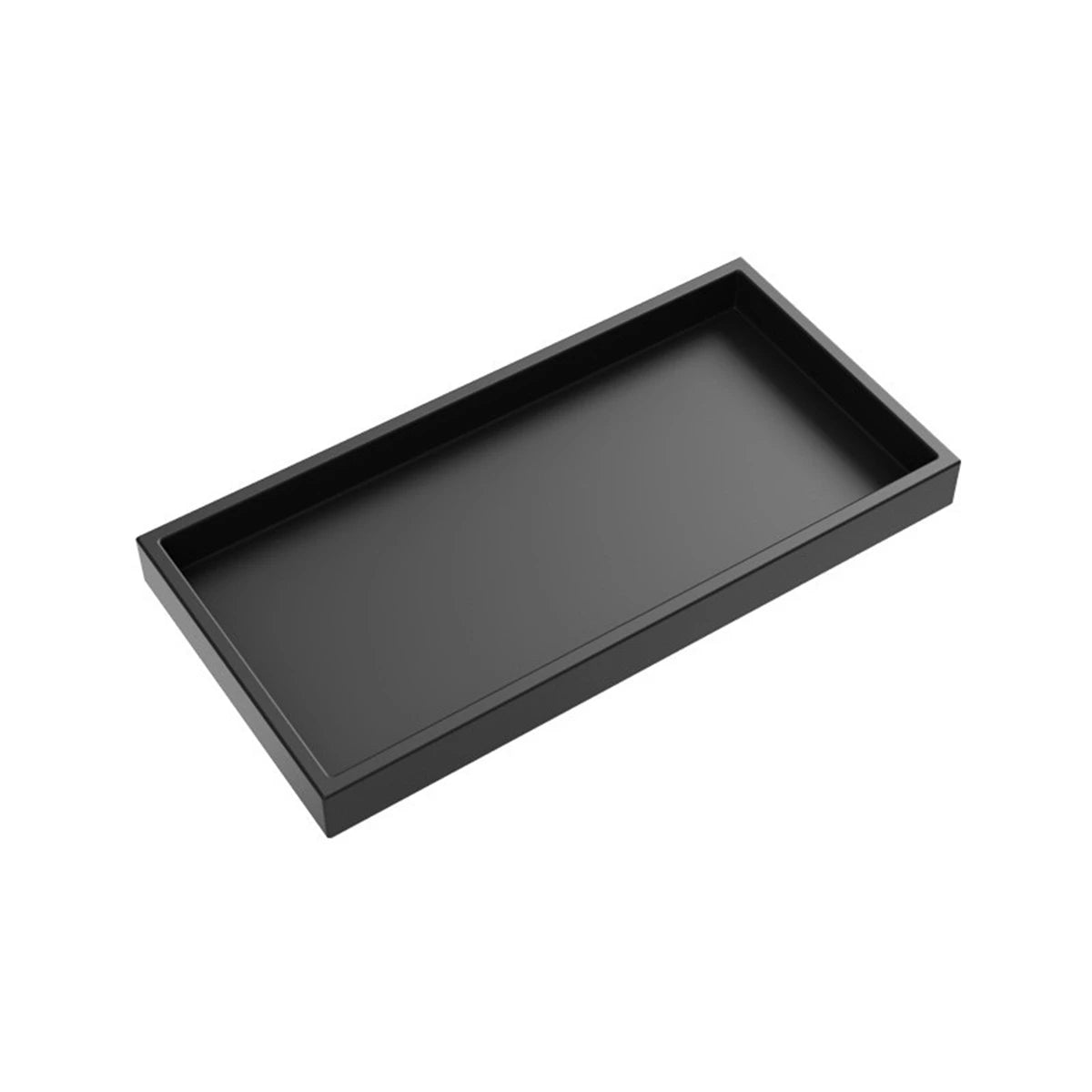 Bathroom Counter Tray Silicone Bathroom Vanity Tray Soap Dispenser Tray Countertop Storage For Dressing Tables