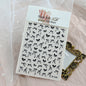 1pcs 5D White Lace Bowknot Nail Art Sticker Sweet Pearl  Bow Ribbon Self-Adhesive Nail Slider DIY Luxury Nail Decorations Decals