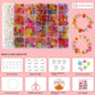Arts Crafts DIY Handmade Beaded Kit Jewelry Set Handmade DIY Making Beads Kit DIY Creative Beads for Children Girl