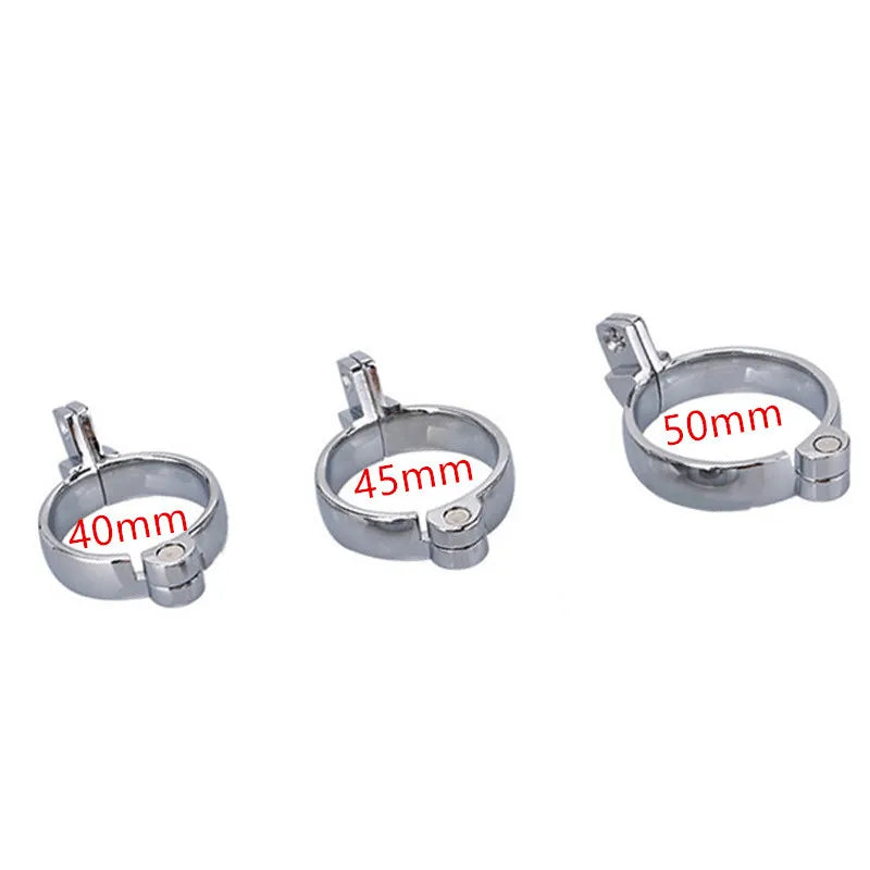 Cock Cage Ring Part Penis Lock Ring Male Chastity Device Part Ring CB6000 3 sizes for choice Drop Shipping