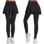 2025 Hot Sale Fitness Lenggings Female Full Length Leggings Active Skirted Capri Legging Pants Gym Clothing Tennis Fitness