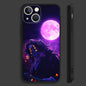 Cool K-Kokushibo Anime Phone Case For iPhone 16,15,14,13,12,11,Pro,Max,Plus,Mini,X,XS,XR,8,7,6,S,SE Soft Black Case