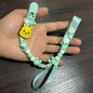 Luxurious zirconium baby nipple & nipple holder with cartoon print for chewing on baby's nipple Suitable for newborns Anti-drop