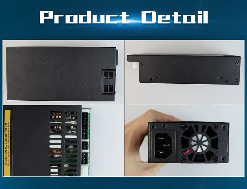 Flex 600W Modular Power Supply Small 1U Computer PSU Flex-ATX 500W for ITX mini PC Active PFC For POS AIO desktop 110V 220V
