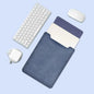 13 14 15 inch Laptop Sleeve Case Ultra Thin PU Leather Ultrabook Cover Shockproof Notebook Bag Protective Pouch