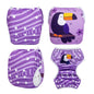 U PICK ALVABABY Swim Diaper Adjustable Swim Nappy for Swimming Lessons Fashion Design Swimming Nappy for Baby Under 8 Months