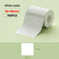 5 Rolls Niimbot Thermal Papel For B21 B1 Printer Home Office Labels Roll Colorful Adhesive Paper Square Printable Sticker Papers