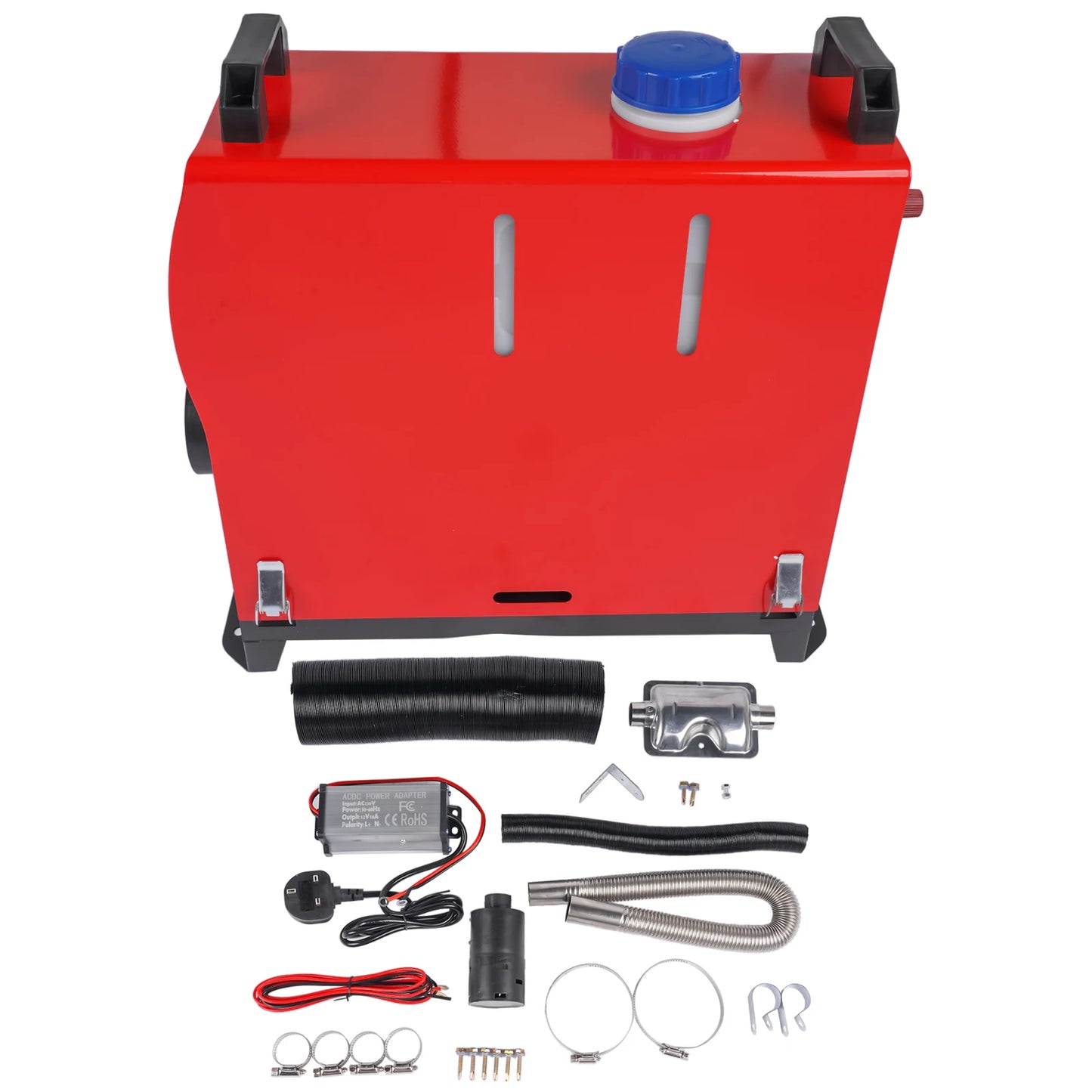 AP03 8KW Diesel Air Heater Diesel Heater Auxiliary Heater 12V/24V DC, with 220V AC converter