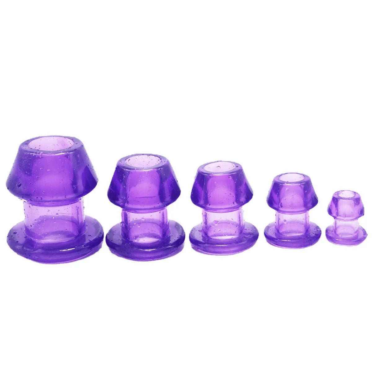 Hollow Vaginal Peephole Vaginal Peephole Anal Plug Vaginal Dilation Anal Dilation BDSM Enema Sex Toy Butt Plug for Men Women