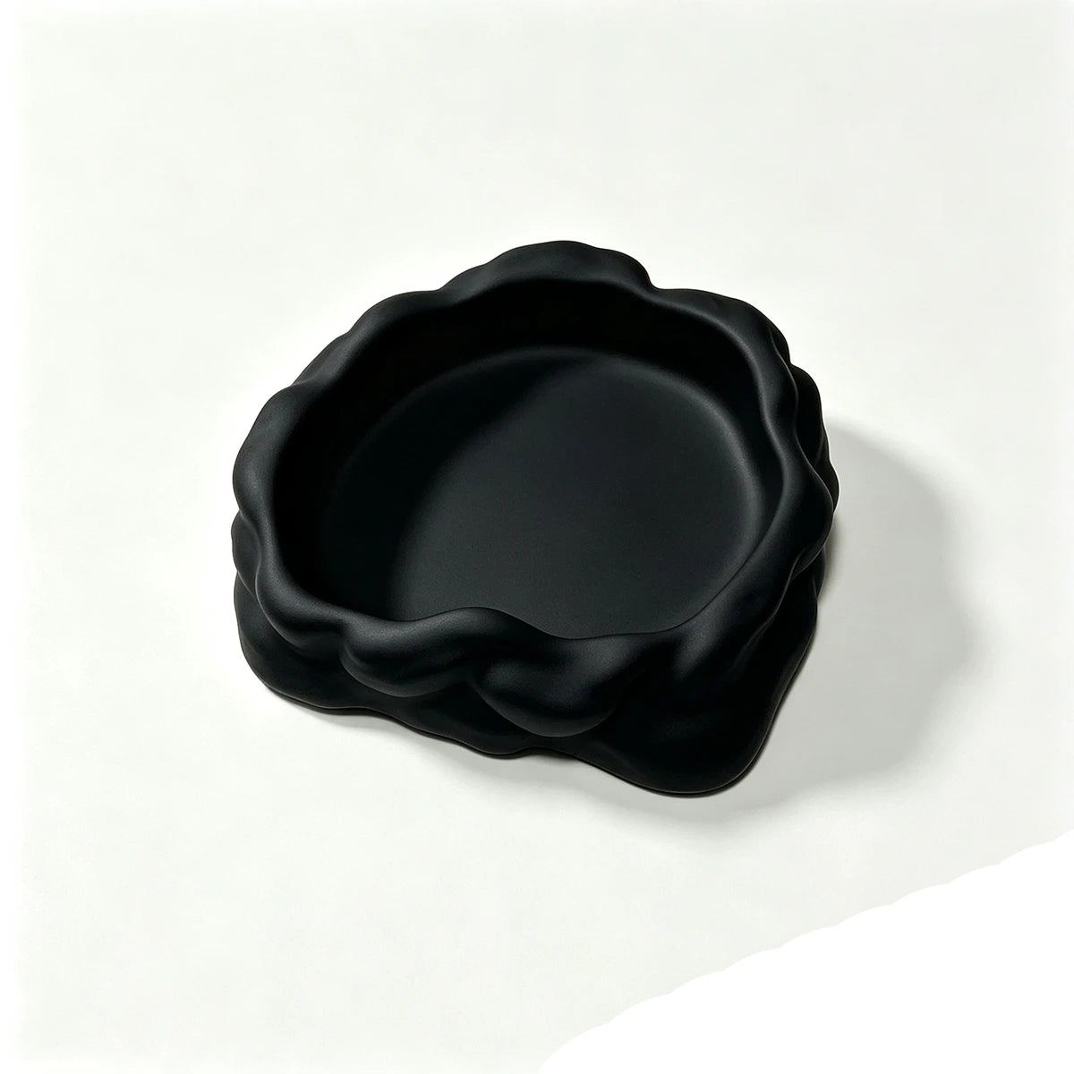 Simulated Stone-Shaped Bowl for Reptiles, Stable and Anti-Spill Feeding Bowl for Reptiles, Feeding Box for Bearded Dragons and Horned Frogs, Water Bowl