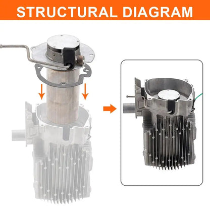 5KW Car Diesel Parking Heater Burner Combustion Chamber Combustor Gasket Car Truck VAN Camper Heater Accessories