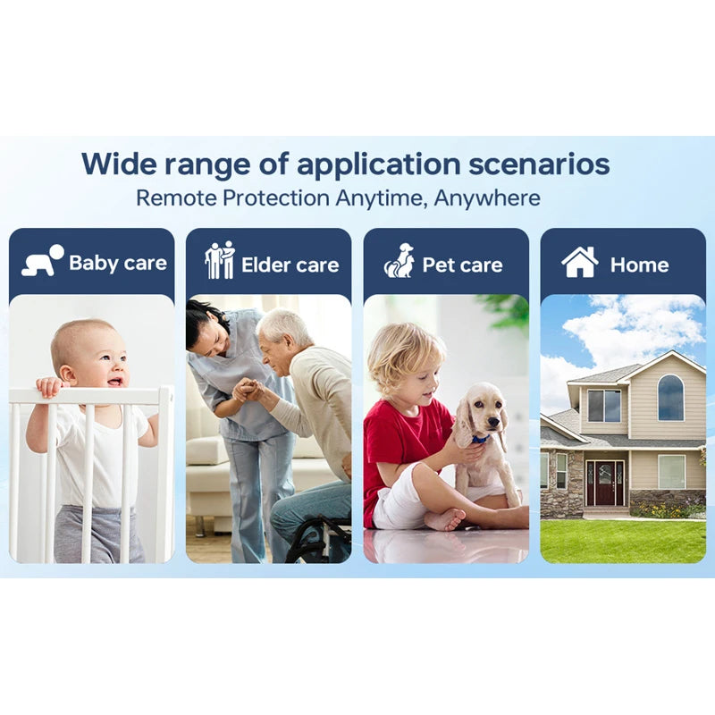 New 4K WiFi Wireless Security Camera Indoor Surveillance Monitor Motion Detection Remote View Home Security Protection Camcorder