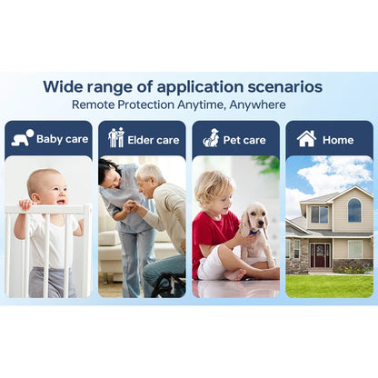 New 4K WiFi Wireless Security Camera Indoor Surveillance Monitor Motion Detection Remote View Home Security Protection Camcorder