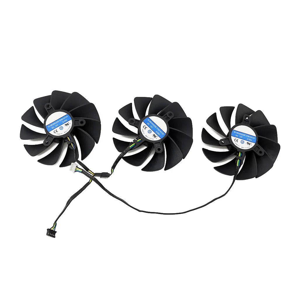 CF9015H12S For ZOTAC GeForce RTX 3070 3080 Ti 3090 AMP Holo Graphics Card Cooling Fan 87mm New 4PIN GPU Cooler Fan RTX3080