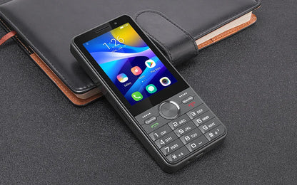 UNIWA HOPE XS24 4G Touch Screen Keypad Phone Android 8.1 Dual SIM 3.5 Inch 2GB+16GB 2500mAh Cellphone Whatsapp Phone Half-touch