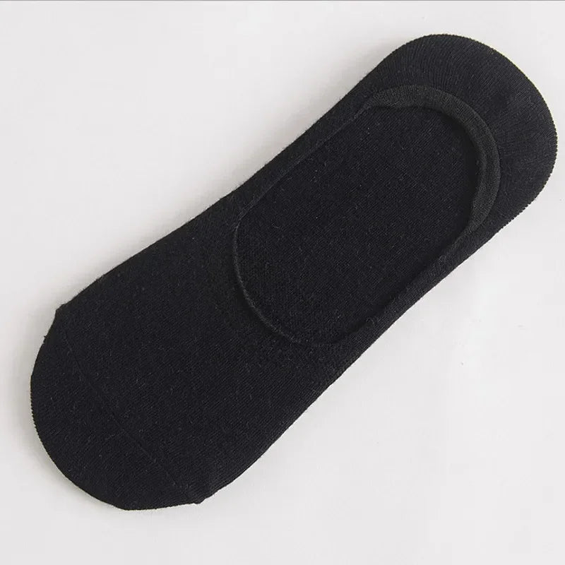 Men Boat Cotton Socks Summer Autumn Non-slip Silicone Invisible Breathable Socks Male Ankle Sock Slippers Sports Socks