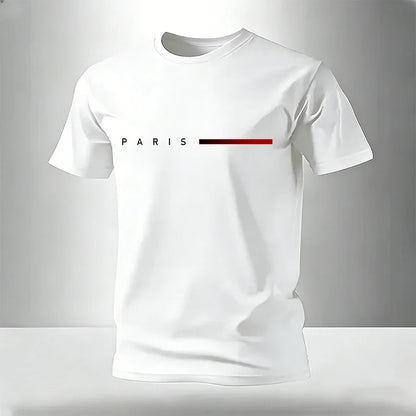 2026 New Arrival Men's Tracksuit T-shirt and Sweatpants Spring Summer Daily Casual Sports Short Sleeve Outfit Male Fashion Set