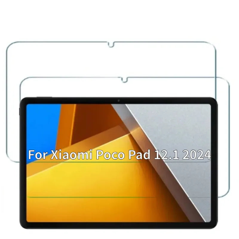 For Xiaomi Poco Pad 12.1 2024 Tempered Glass Screen Protector Anti Scratch HD Clear Protective Film For MIPad Poco Pad 12.1