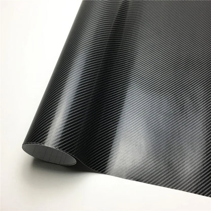 Carbon Fiber Vinyl Wrap Film Car Stickers Glossy Matte Chrome Wrapping Foil Car Decal Styling Scooter Motorcycle
