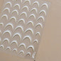 Embossed Nails Sticker 5D Japanese Retro Nail Art Stickers White French Line Adhesive Nail Art Sliders DIY Manicure Decor Decals