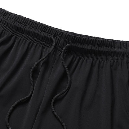 Men Casual Shorts Sweatpants Plus Size 3/4 Pants Quater Pants 110-175kg 1XL-7XL Loose Elastic Sport Pants Big Size Men Clothing