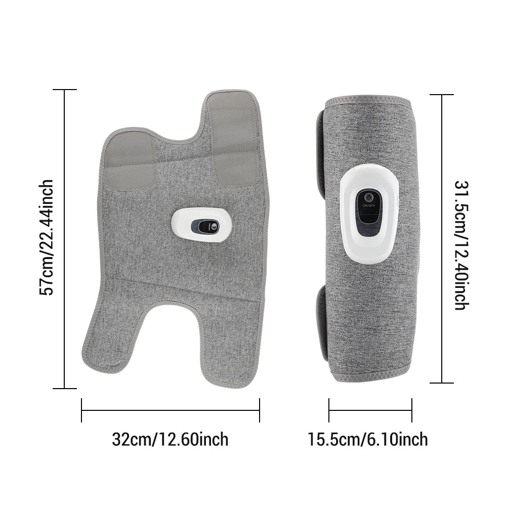 Eletric Air Pressure Calf Massager 3 Level Airbag Compression Wireless Massage Foot Leg Muscle Blood Circulation Relieve Fatigue