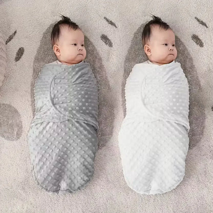 Newborn Baby Blanket, Baby Swaddle, Autumn And Winter Swaddle, Newborn Cartoon Blanket, Suitable for 0-6 Months