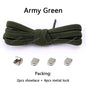 No tie Shoe laces Elastic laces Sneakers Flat Shoelaces without ties Quick Shoelace for Shoes Kids Adult One Size fits All Shoes