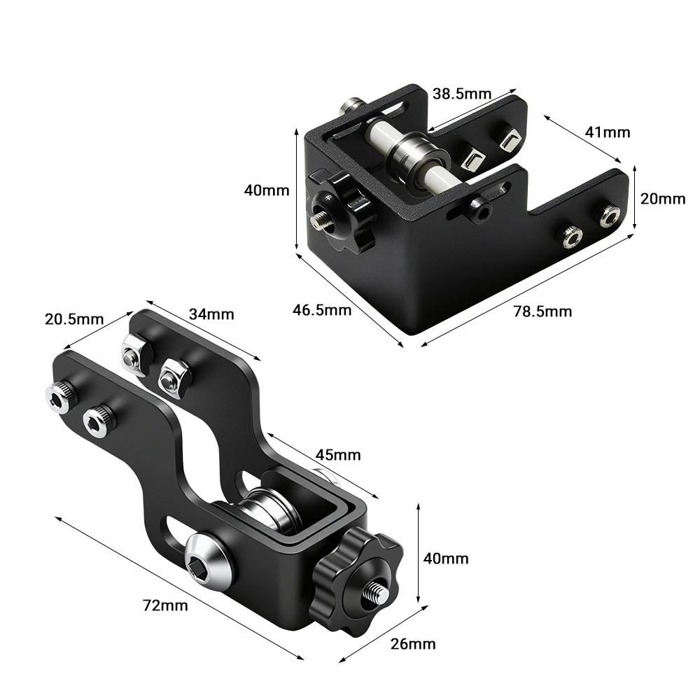 Synchronous Belt Tensioner 2020 X Axis V-Slot Profile 4040 Y Axis Belt Stretch Straighten Tensioner For Ender 3/V2/Pro/CR-10/10S