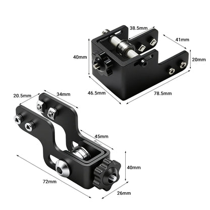 Synchronous Belt Tensioner 2020 X Axis V-Slot Profile 4040 Y Axis Belt Stretch Straighten Tensioner For Ender 3/V2/Pro/CR-10/10S