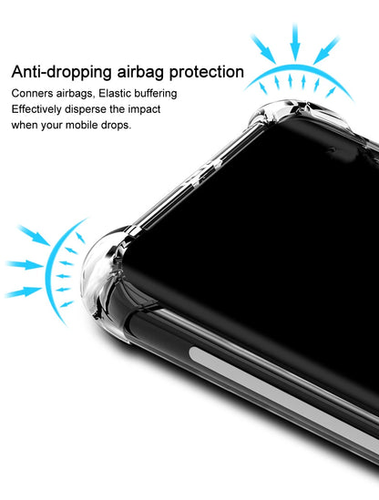 HMD Aura 2 4G Case Air Cushion Shockproof Airbag Silicone Soft TPU Back Cover Case for HMD Key HMDKey TA-1690 Arc HMDArc 4G 2025
